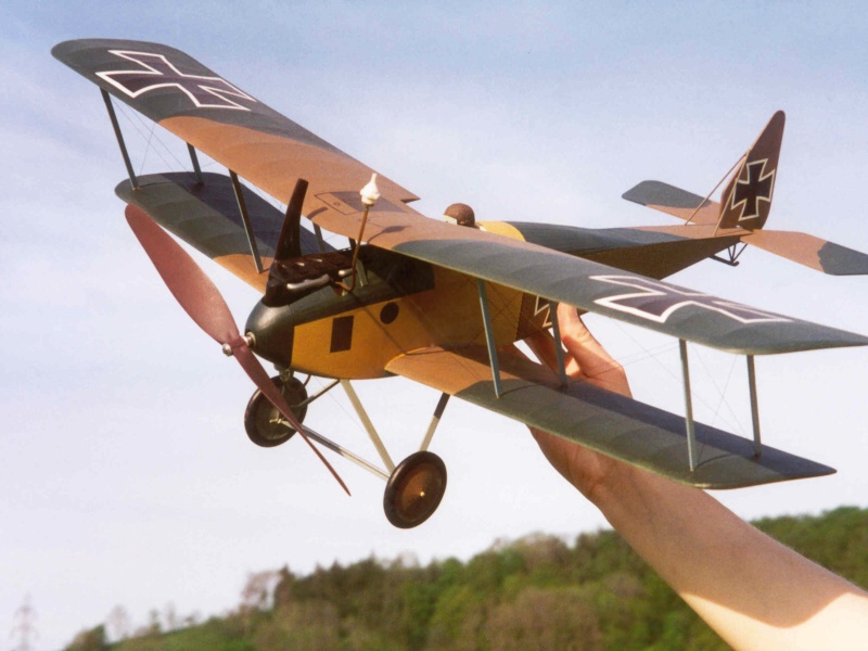 Halberstadt D.II (stavba a foto: Felda)